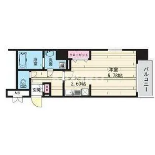 メゾン・ド・ヴィレ都島【3階】の間取り