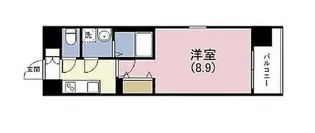 ファーストレジデンス玉造【8階】の間取り