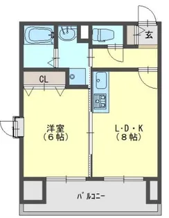 ラフィーネシャンブル【3階】の間取り