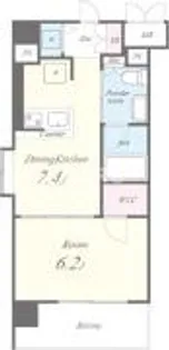 セイワパレス大阪城北【8階】の間取り