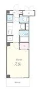 クレール鶴見【1階】の間取り