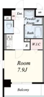 グランパシフィック田島LUXE【4階】の間取り