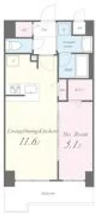 サンセール豊崎【7階】の間取り