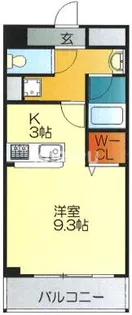 ウッディハウスウエコー【5階】の間取り