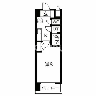Mv.imp大阪鶴橋 【6階】の間取り