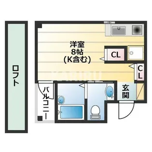 セレブコート京橋【4階】の間取り