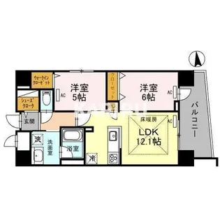 IBC Residence West【3階】の間取り