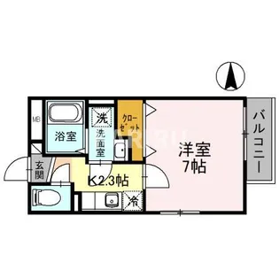 トレーデ【3階】の間取り