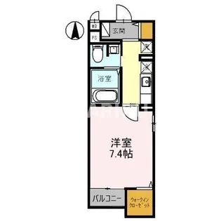 ナガラ【3階】の間取り