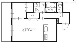 Long Tenure【2階】の間取り