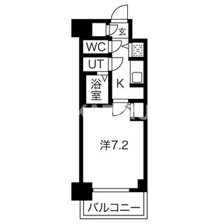 サムティ大阪GRAND EAST【205号室】の間取り