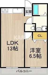 JMRレジデンス新大阪(旧メロディハイム新大阪)【3階】の間取り