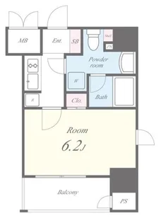セイワパレス大今里【4階】の間取り