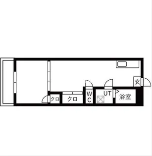 ブランシュール【2階】の間取り