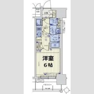 スワンズシティ大阪城ノース【7階】の間取り