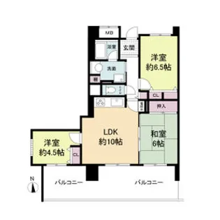 エルコート千林【202号室】の間取り