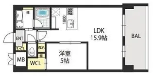 グランマーレ小路駅前【3階】の間取り