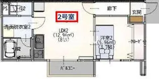 S Apt.門真城垣町【1階】の間取り