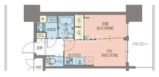 プレジオ関目 【14階】の間取り