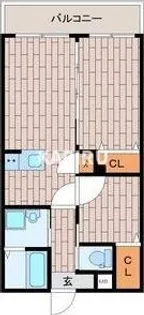グランイニシオ都島【1階】の間取り
