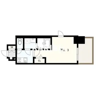 フォーリアライズ大阪ミッテ【11階】の間取り