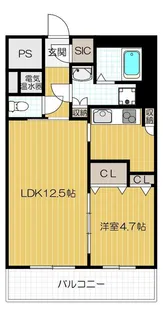 Loyal f Maison(ロイヤルエフメゾン)【1階】の間取り