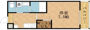 ワコーレヴィータ関目WEST【3階】の間取り