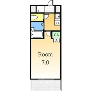 プロムナード都島【5階】の間取り