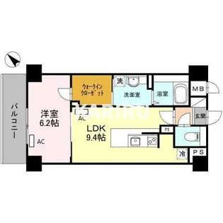 EL-Sia Umekita【5階】の間取り