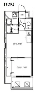 グランステディ城東中央【804号室】の間取り