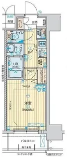 アドバンス北大阪ロワン【10階】の間取り
