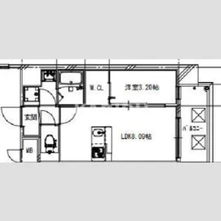 Alivis都島通【503号室】の間取り