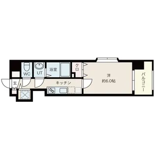 Amabile玉造(アマービレ玉造)【6階】の間取り