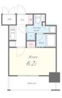 セイワパレス大今里【7階】の間取り