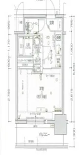 エスリード大阪城アクシス【4階】の間取り