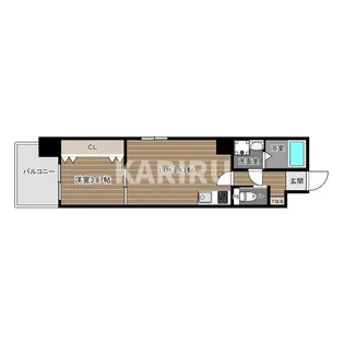 toU Miyakojima【8階】の間取り