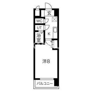 Mv.imp大阪鶴橋 【4階】の間取り