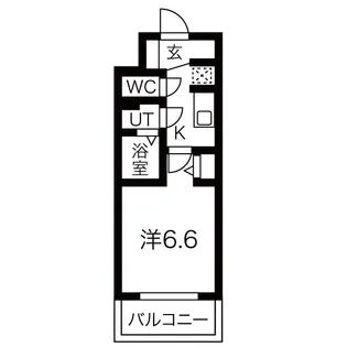 ファステート都島テーラー【3階】の間取り