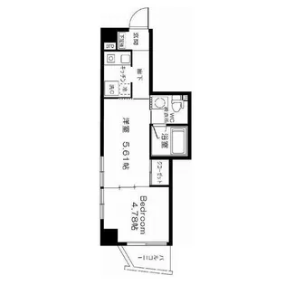 FEEL DOI【201号室】の間取り