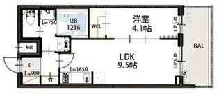 Grand Luce【5階】の間取り