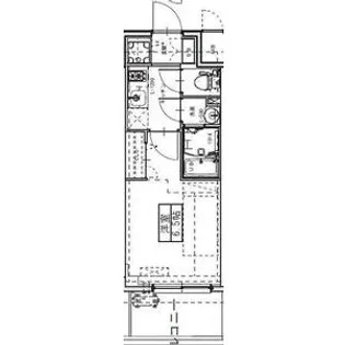JMFレジデンス桜ノ宮【7階】の間取り