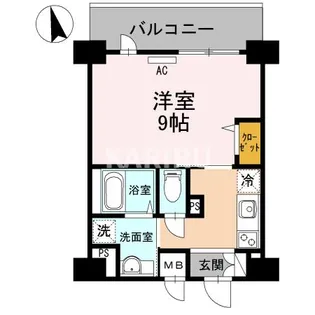 クレールフォレスタ【1階】の間取り