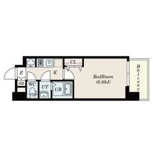 Quintet JOTONOE【9階】の間取り