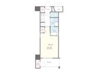 セイワパレス深江橋駅前【2階】の間取り