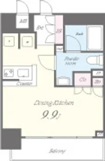 セイワパレス京橋コルティーレ【2階】の間取り