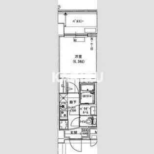 Alivis放出【2階】の間取り