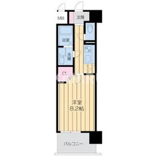 ドゥーエ森ノ宮 【2階】の間取り