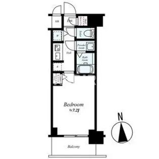サムティ大阪GRAND EAST【6階】の間取り