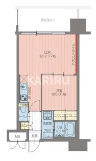 プレジオ三国EURO【7階】の間取り