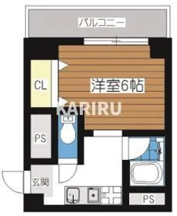 イーストコート森ノ宮【3階】の間取り